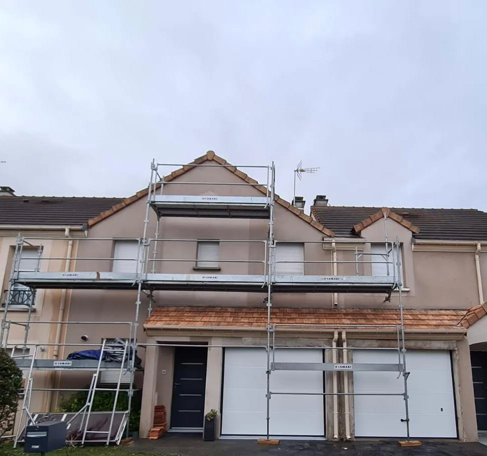 Avant rénovation extérieure - Façade de la maison